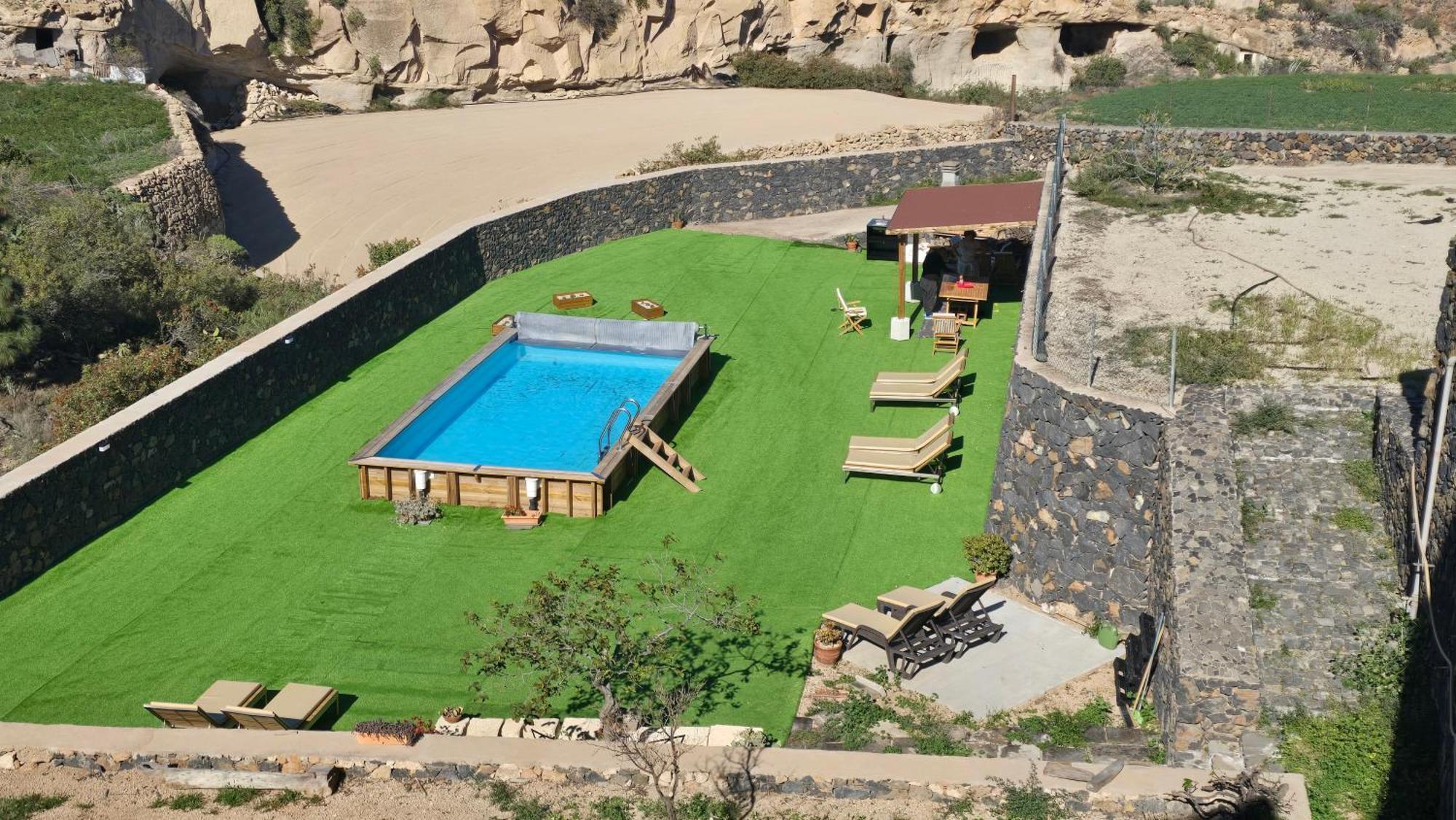 Casa Rural Anton Piche With Pool-Adults Only Granadilla De Abona Bagian luar foto